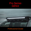 22 Inch PRO Series LED Light Bars with Precision Parabolic Reflectors.